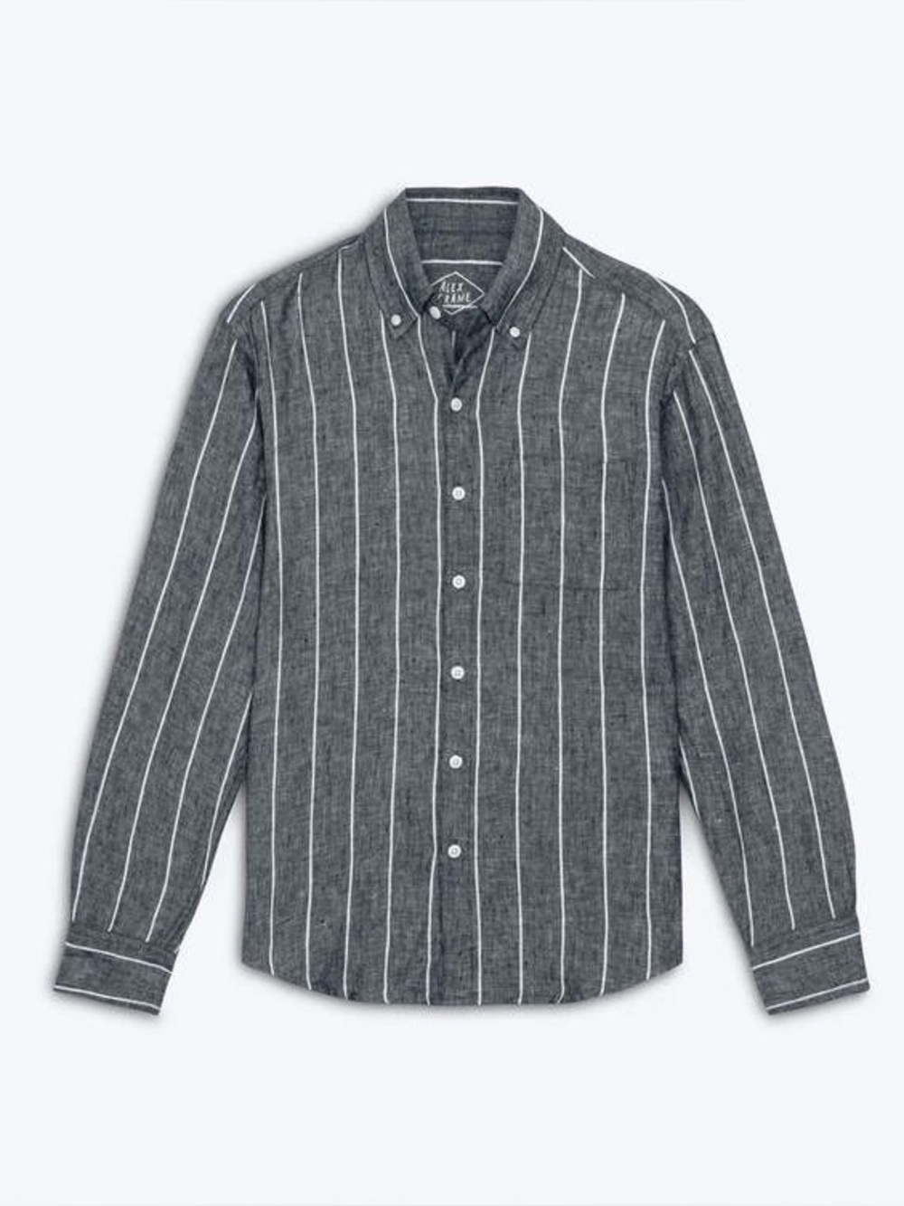 Alex Crane Chalk Playa Button-down Shirt